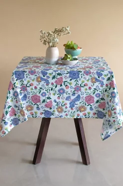 Midsummer Cotton Table Cover - 4 Seater