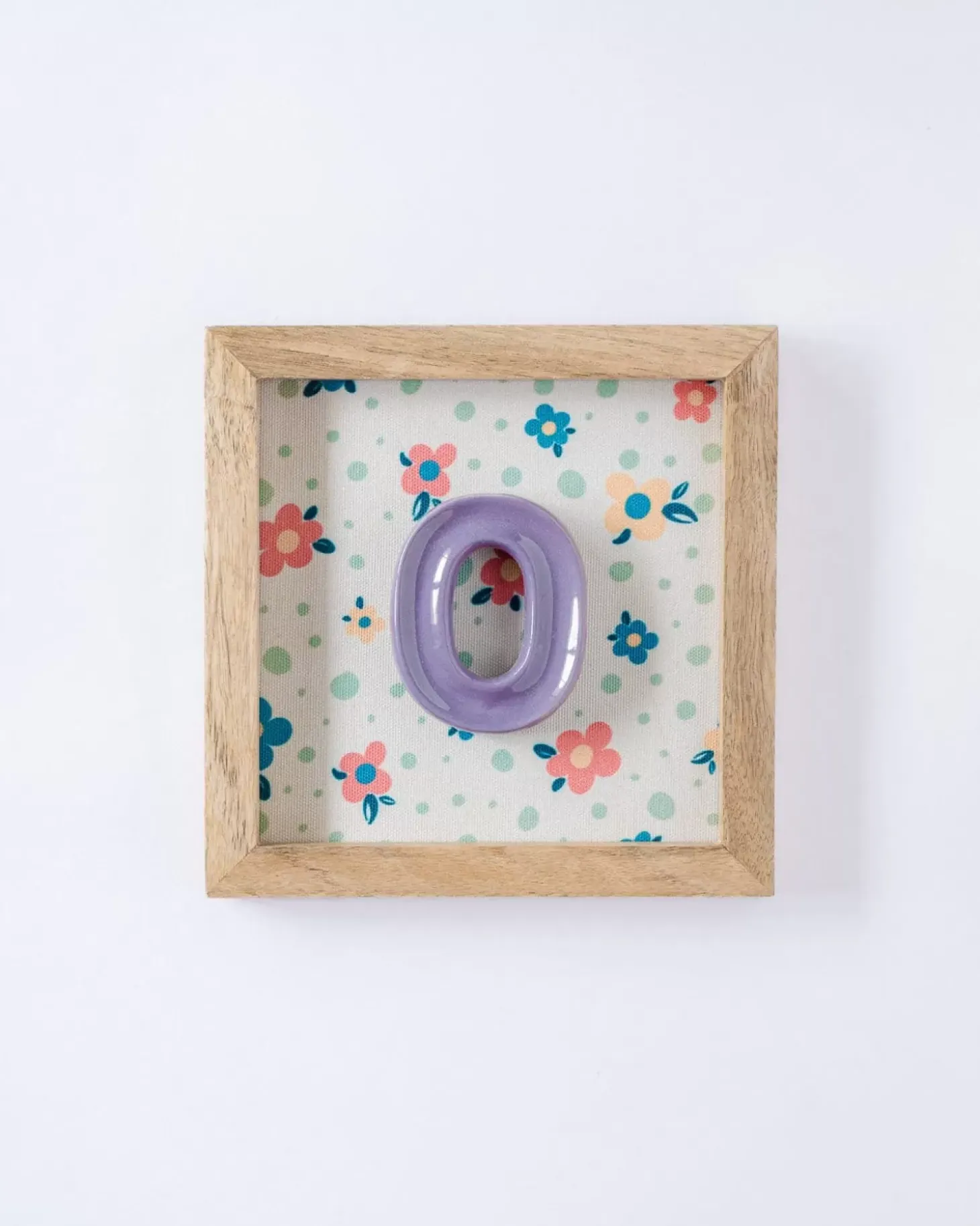 Mini Mottled Mono Wall Hanging - Purple