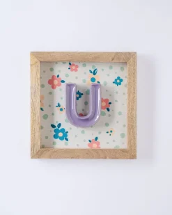 Mini Mottled Mono Wall Hanging - Purple