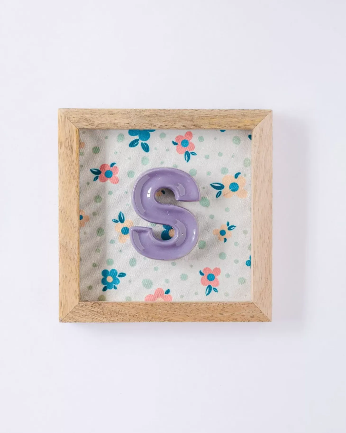 Mini Mottled Mono Wall Hanging - Purple