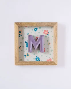 Mini Mottled Mono Wall Hanging - Purple