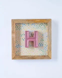 Mini Mottled Mono Wall Hanging - Pink
