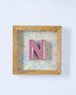 Mini Mottled Mono Wall Hanging - Pink