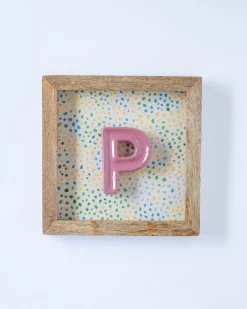 Mini Mottled Mono Wall Hanging - Pink