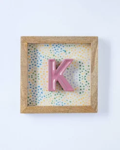 Mini Mottled Mono Wall Hanging - Pink