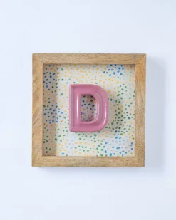 Mini Mottled Mono Wall Hanging - Pink
