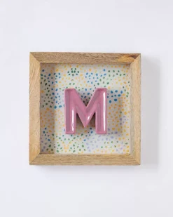 Mini Mottled Mono Wall Hanging - Pink