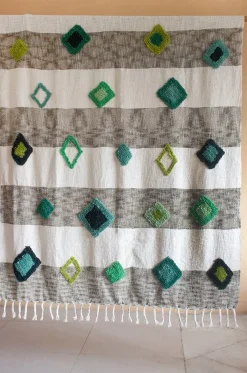 Mira Woven Cotton Throw