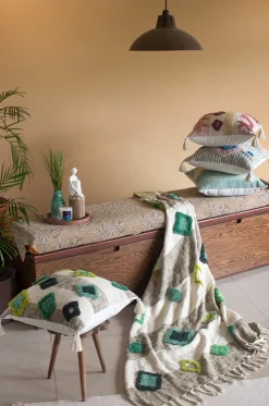 Mira Woven Cotton Throw