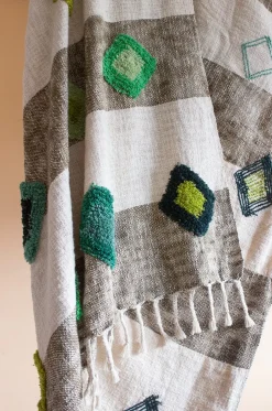 Mira Woven Cotton Throw