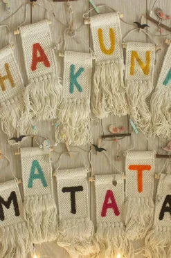 Monogram Mini Wall Hanging