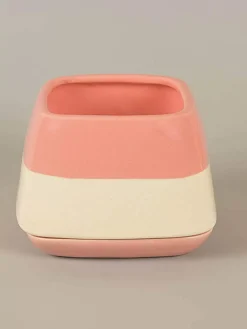 Nova Half N Half Ceramic Planter