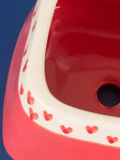 Nova Hearts Ceramic Planter