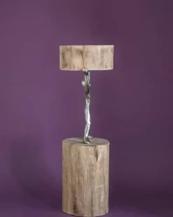 Orion - Wood Men Candle Stand - Large