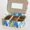 Pearlised Paper Leather Jewellery Box Large- Kaleidoscope