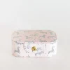 Pearlised Paper Leather Jewellery Box Medium- Pink Safari