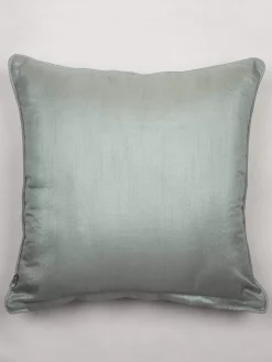 Peony Embroidered Cushion Cover