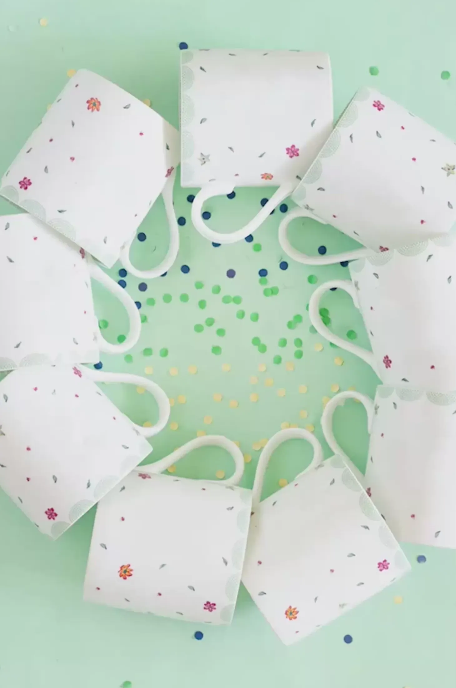 Polka Dots Monogram Mug - A To Z