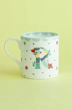 Polka Dots Monogram Mug - A To Z