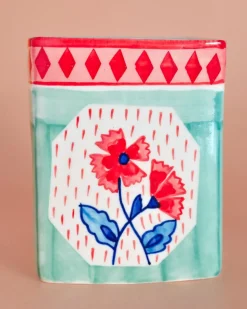 Poppies & Play Handpainted Cutlery Holder