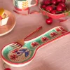 Poppies & Play Handpainted Spoon Rest