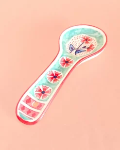 Poppies & Play Handpainted Spoon Rest