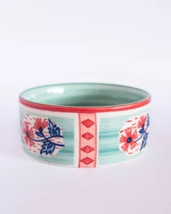Poppies & Play Handpainted Nut Bowl