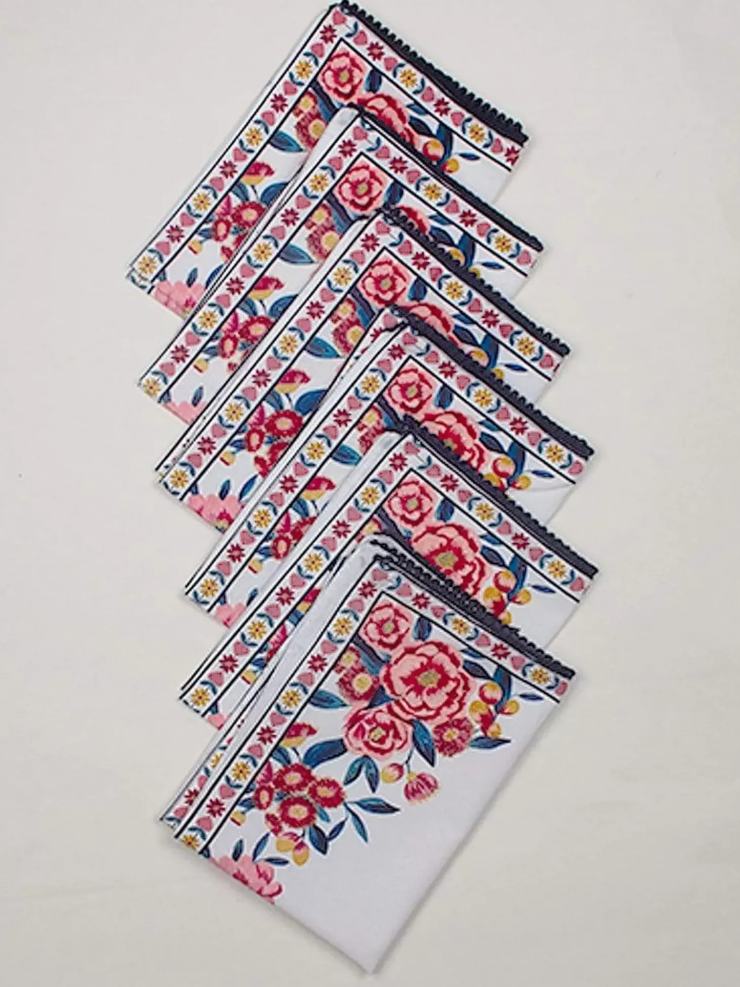 Poppy Petals Placemat- Set Of 6