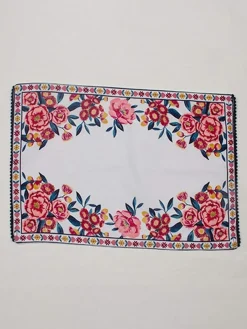 Poppy Petals Placemat- Set Of 6