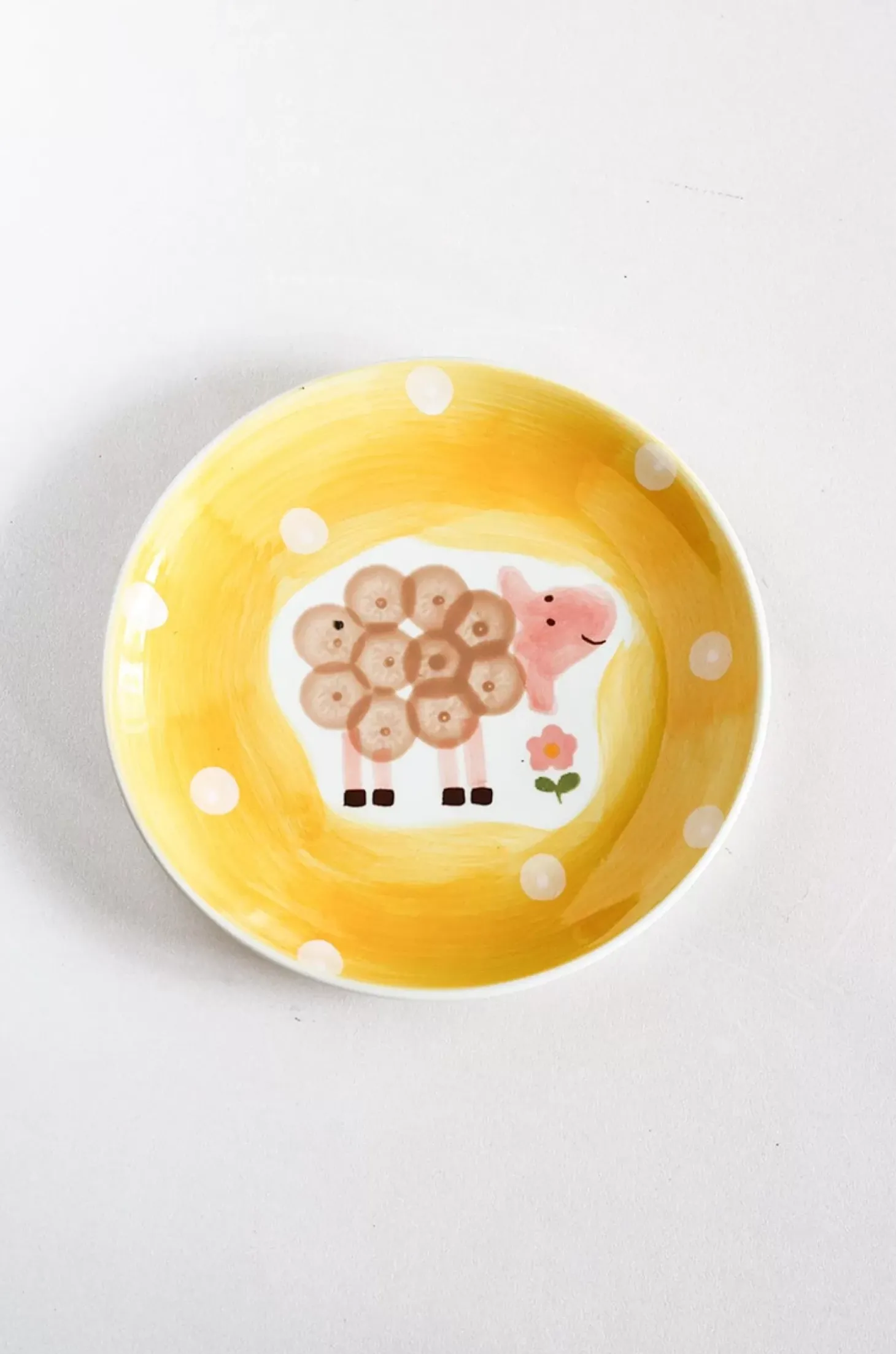 Quirky Farm Handpainted Wall Plate