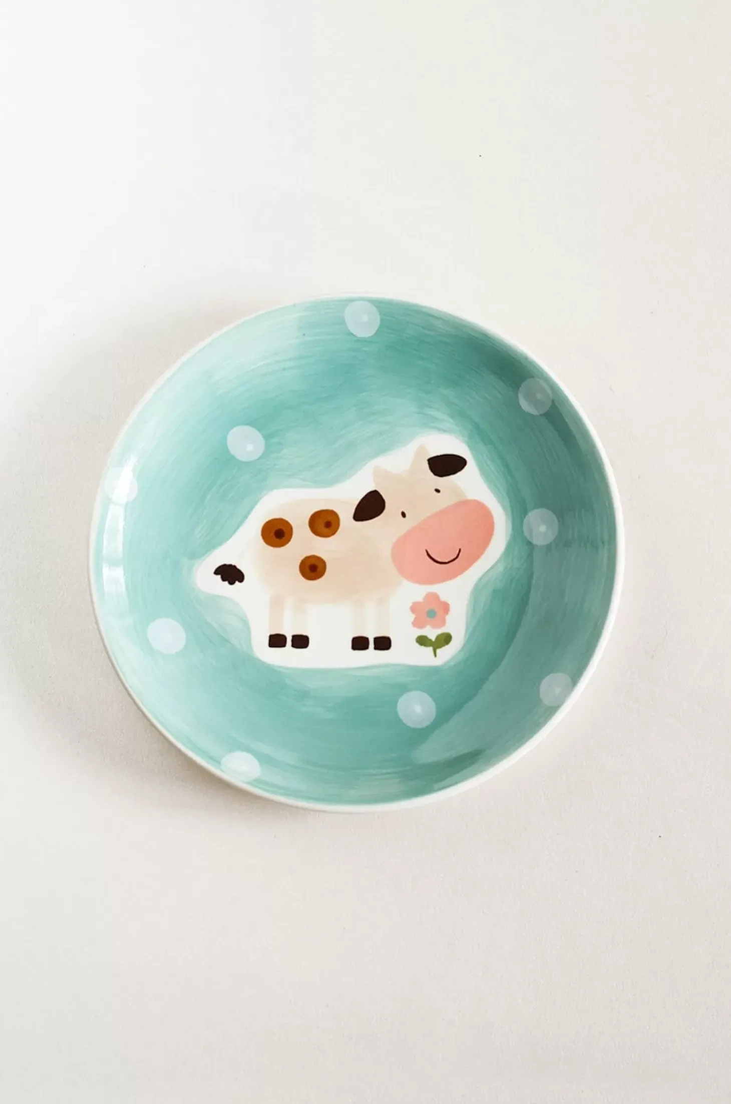 Quirky Farm Handpainted Wall Plate