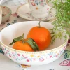 Raindrops And Roses 7" Bowl- Set Of 2