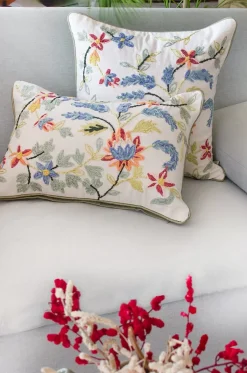 Rava Embroidered Cushion Cover