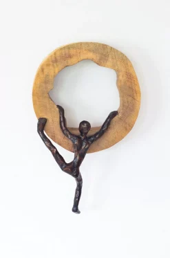 Rise Wood & Metal Wall Decor Frame