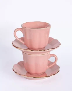 Royal Anna Teacup & Saucer - Set Of 2