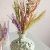 Serenity Handcrafted Flower Ceramic Vase