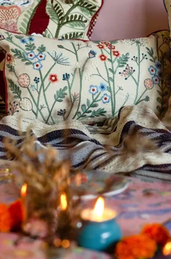 Shai Embroidered Cushion Cover