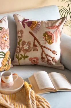 Shauna Embroidered Cushion Cover