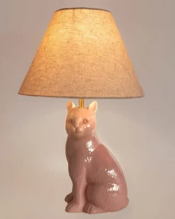 So Fierce Panther Lamp - Pink