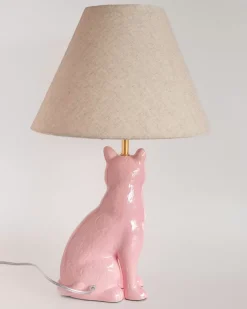 So Fierce Panther Lamp - Pink