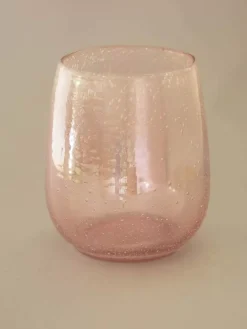 Sparkling Glass Votive Holder