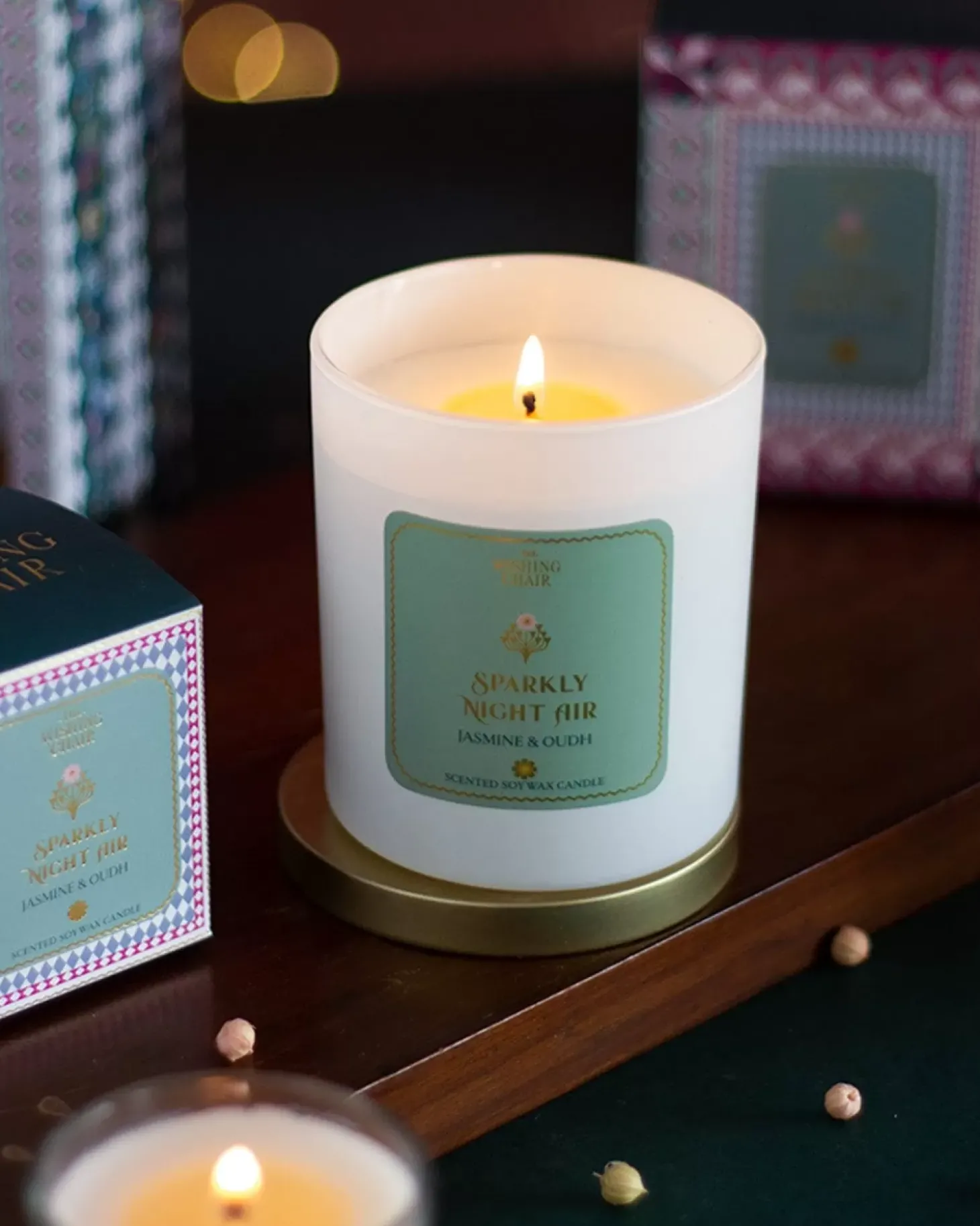 Sparkly Night Air Soy Wax Jar Candle - 200 G