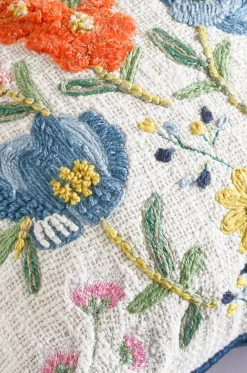 Tana Embroidered Cushion Cover