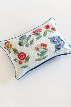 Teesta Embroidered Cushion Cover