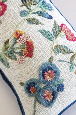 Teesta Embroidered Cushion Cover