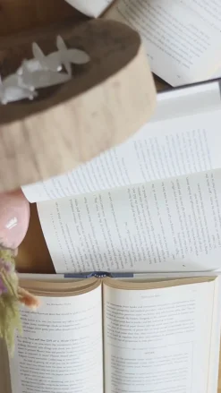 Tiny Homes Wooden Paperweight - White