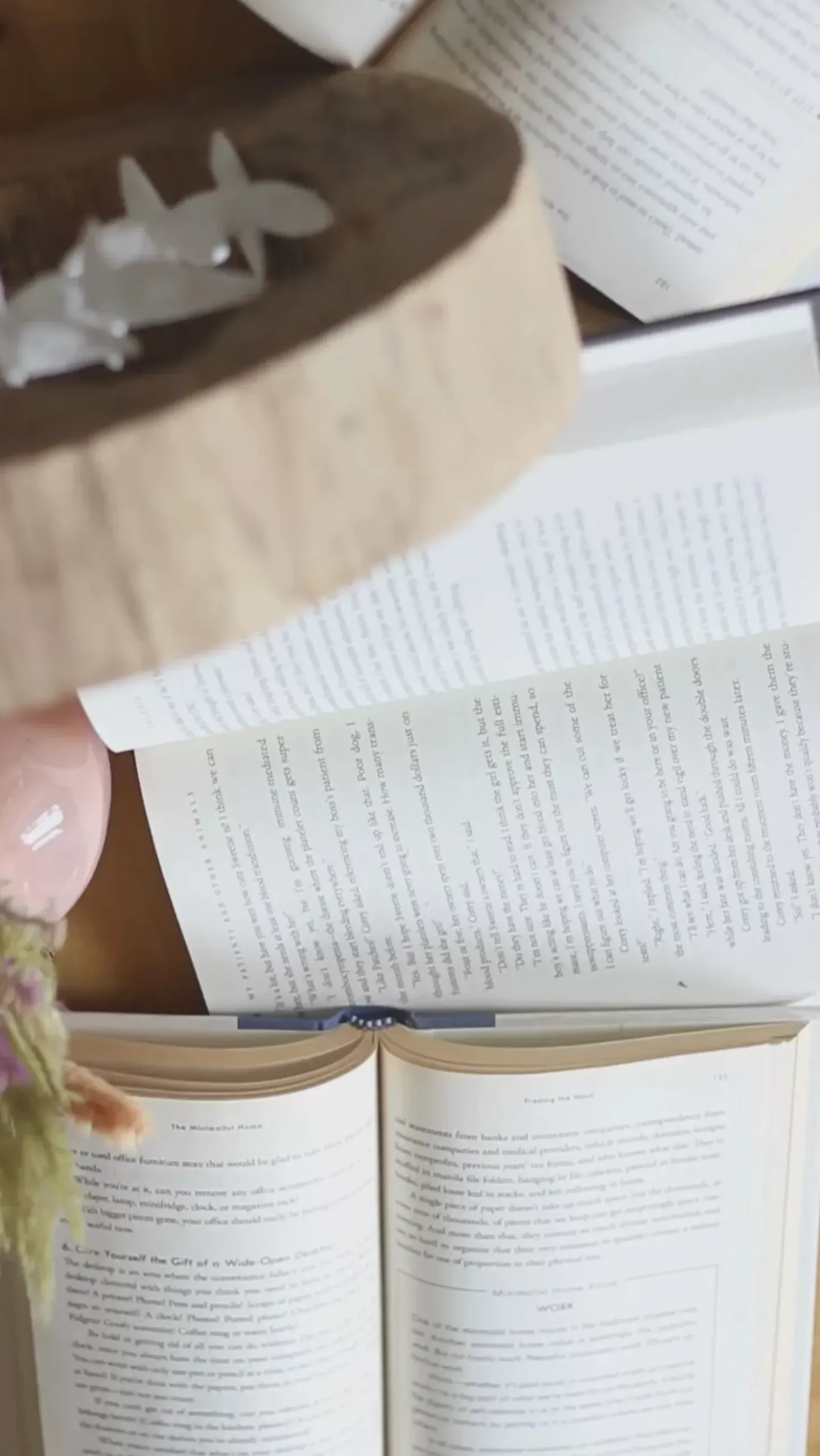 Tiny Homes Wooden Paperweight - White