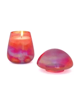 Toadstool Soy Wax Glass Candle With Lid