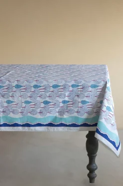 Topiary Garden Table Cloth - 6 Seater