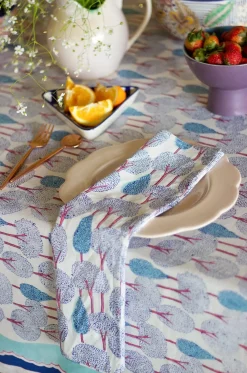 Topiary Garden Table Napkins - Set Of 6